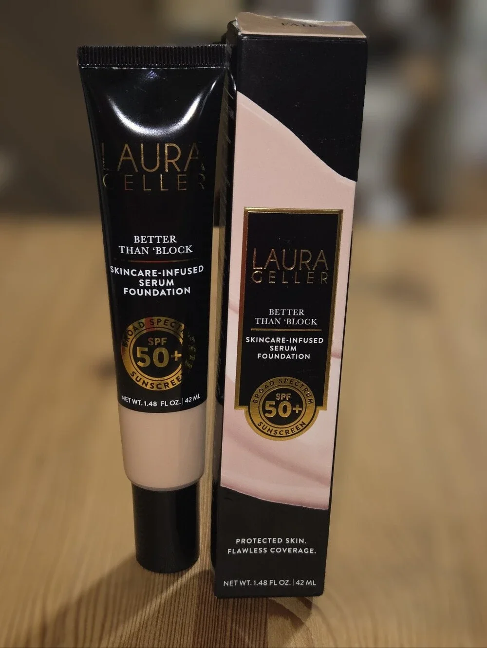 Laura Geller Skincare- Infused Serum Foundation with Broad Spectrum SPF 50+